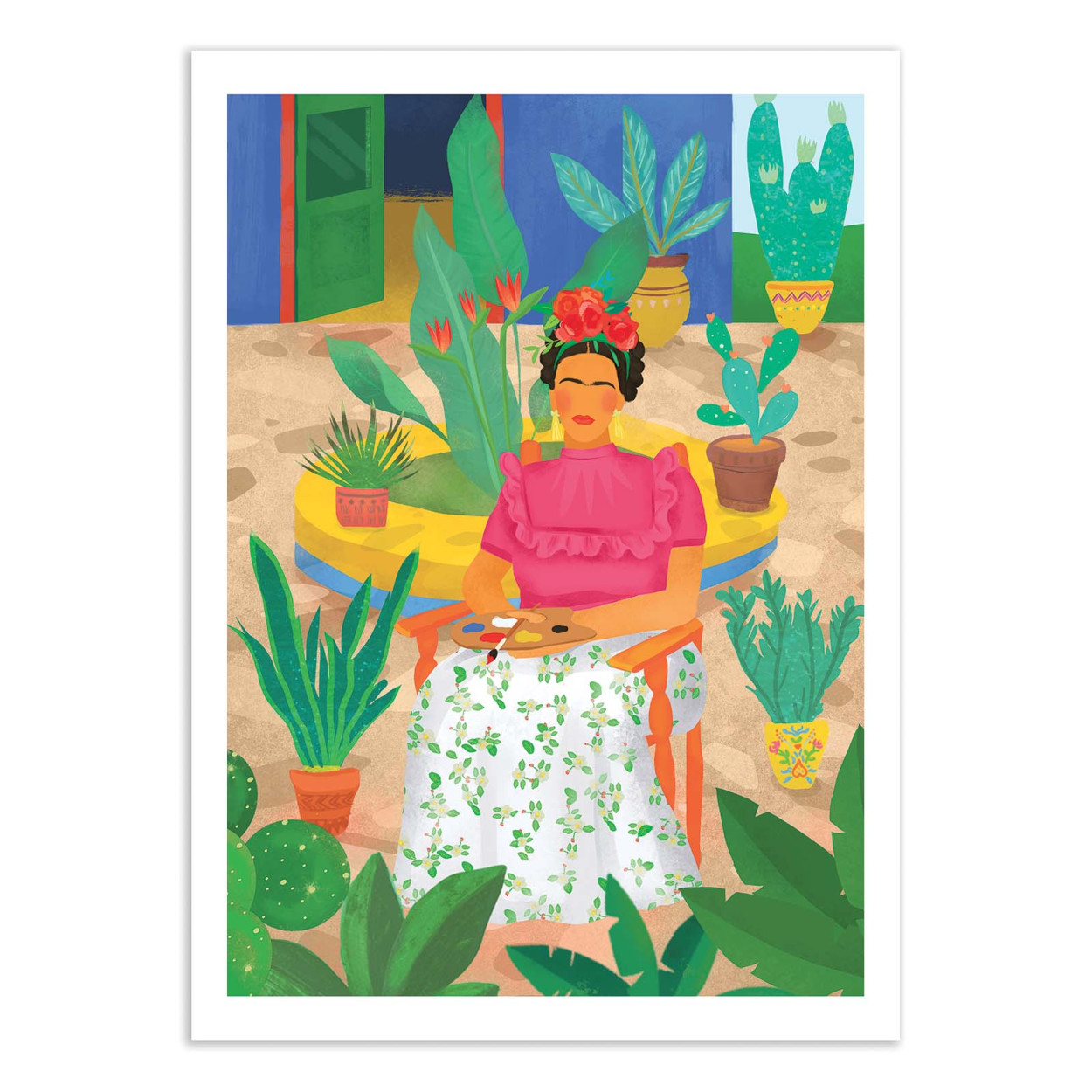 Affiche d'art - Frida - Petra Lizde, WALL EDITIONS