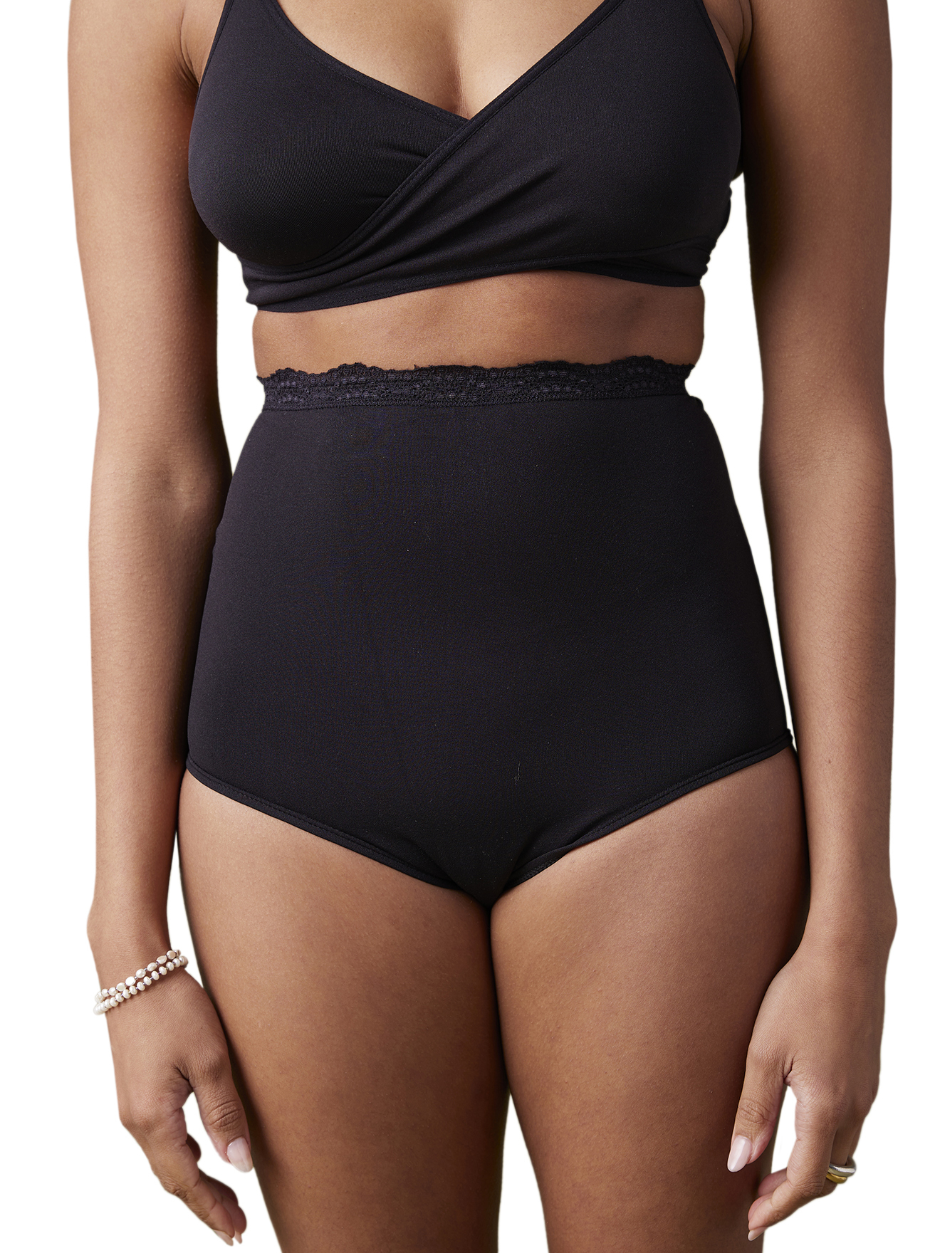 Lot de 2 culottes de grossesse taille haute sans coutures, ENVIE DE FRAISE