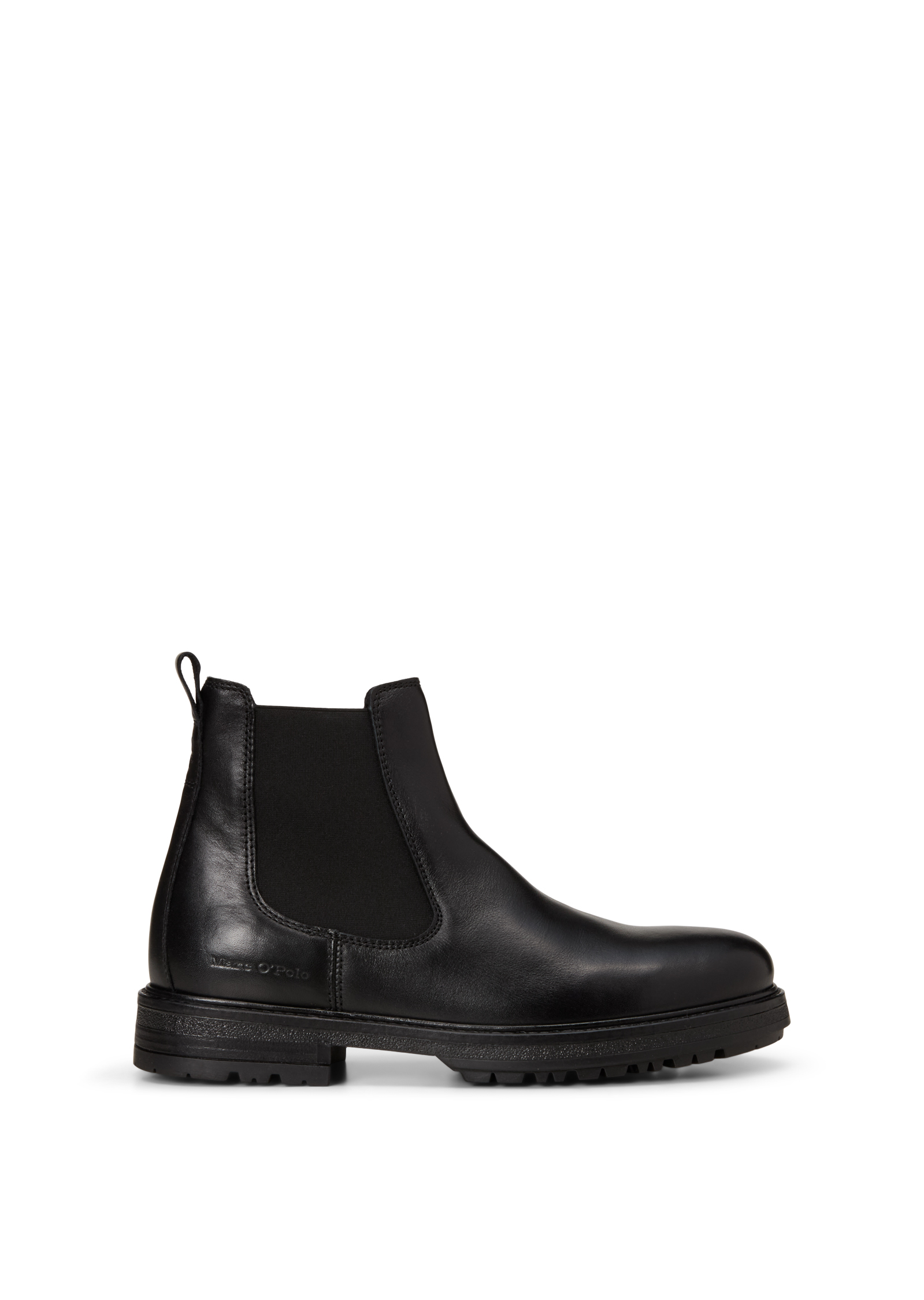 Bottines Chelsea, modèle Rony en cuir de vachette de qualité supérieure, MARC O'POLO