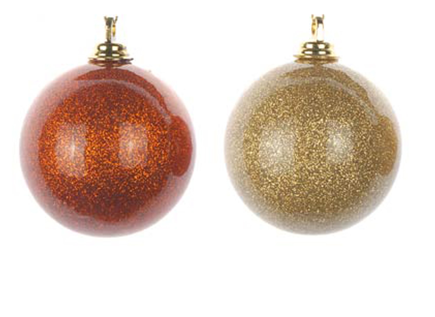 Boule de Noël – Tons dorés – 6 cm, EDEN