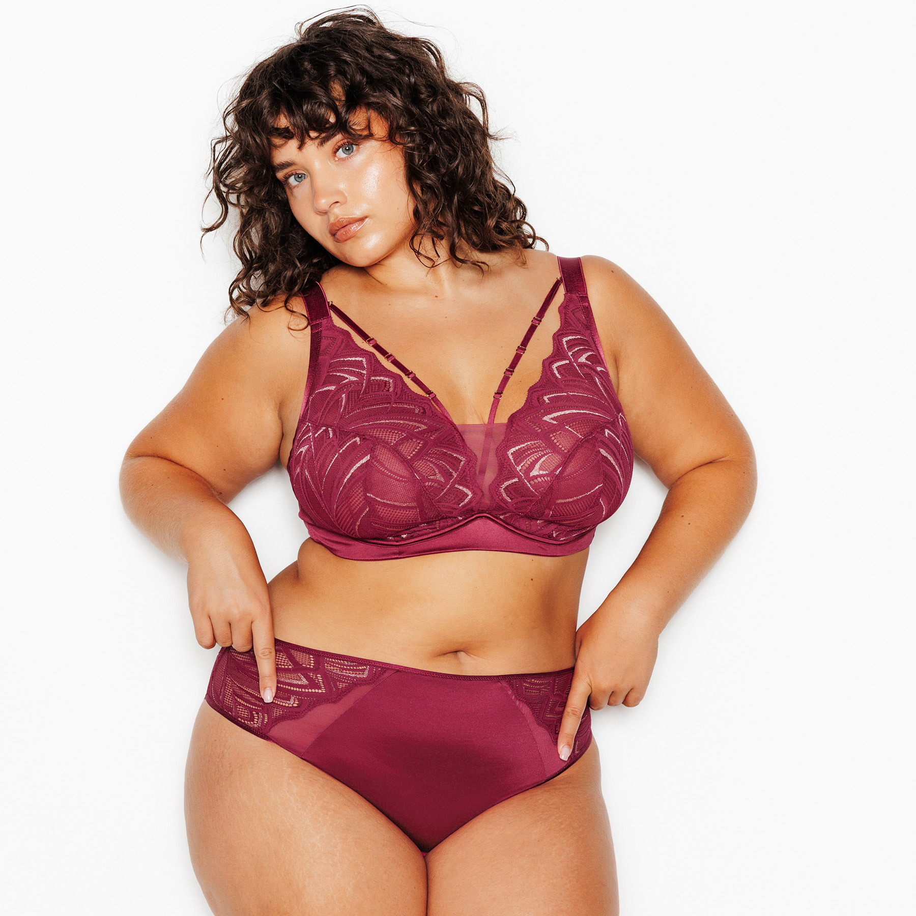 Soutien-gorge sans armature JAINA, ROUGEGORGE LINGERIE