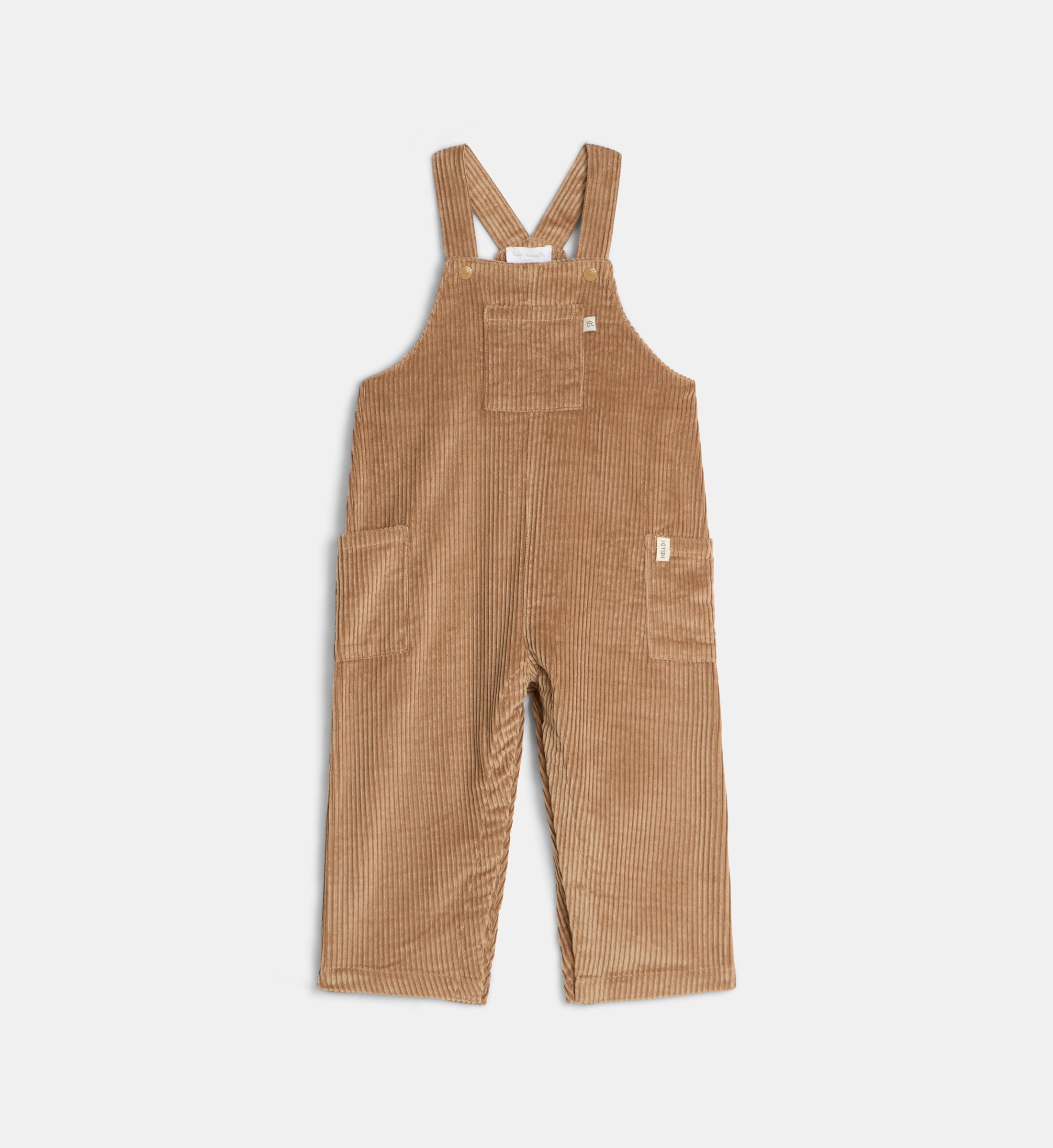 Salopette tibi cord velours milleraies, CADET ROUSSELLE