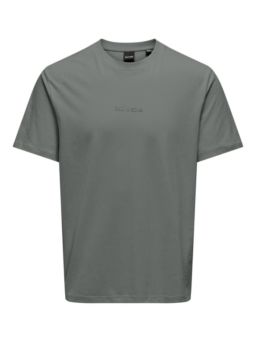 T-shirt droit à logo