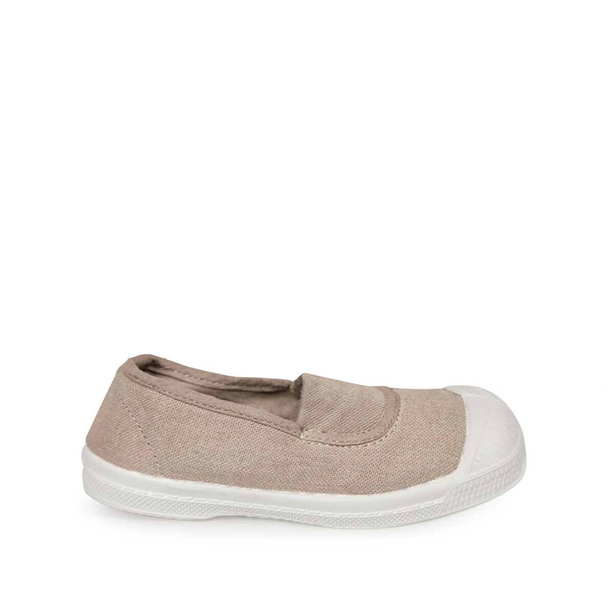 Image of Flat Elasticated Canvas Trainers
