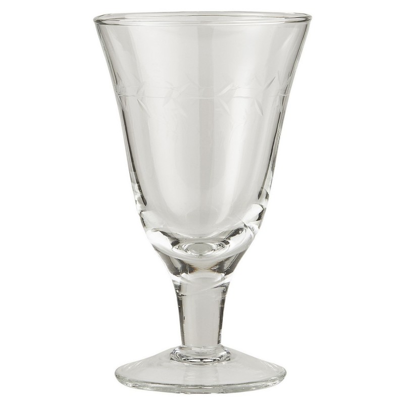 Verre à vin gravé, IB LAURSEN