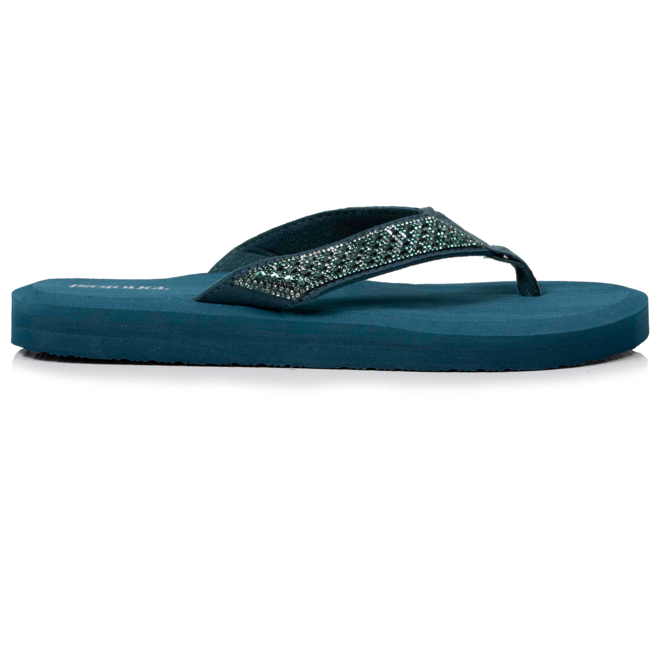 Tongs sandales plage d'été, semelles eva légères et confortable, ISOTONER