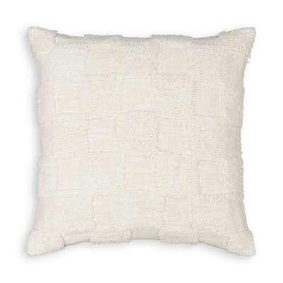 Renzo 65 x 65cm Tufted Cotton Cushion Cover LA REDOUTE INTERIEURS