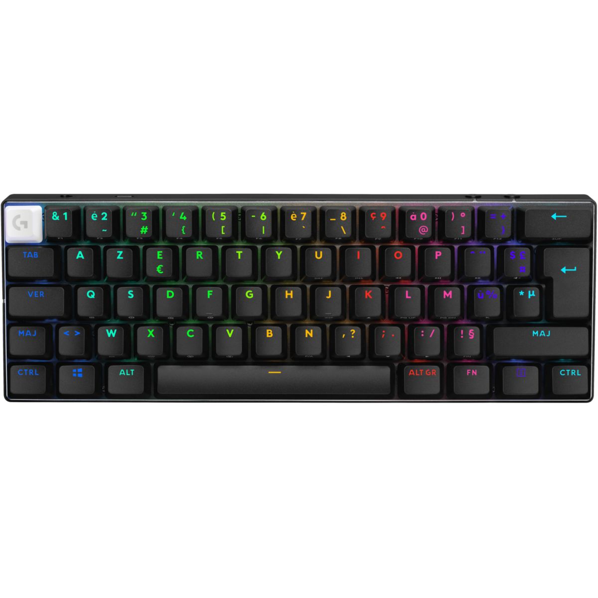 Clavier gamer sans fil G PRO X 60 LIGHTSPEED NOIR, LOGITECH