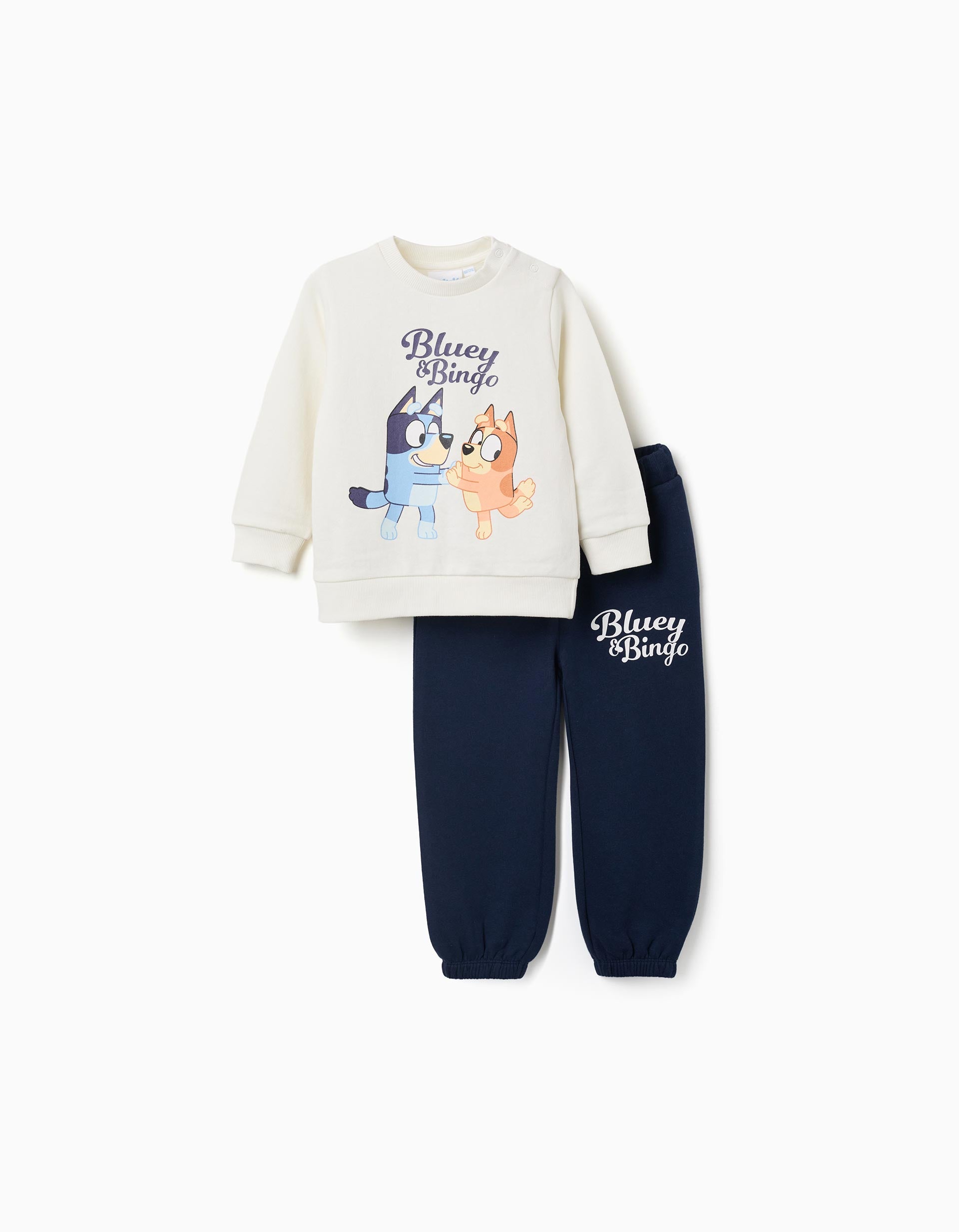 Ensemble de jogging en coton avec imprimé Bluey, ZIPPY