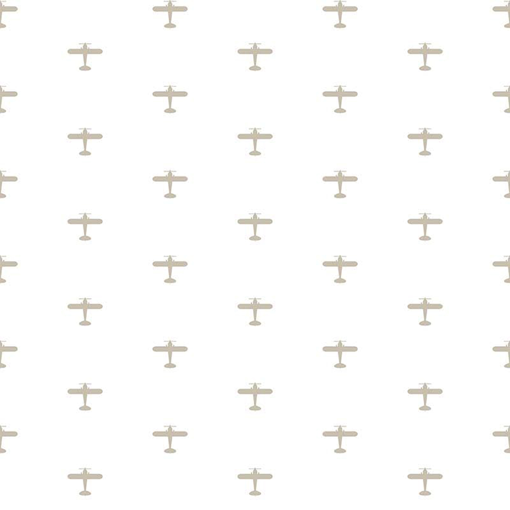 Papier peint imprimé petits avions, HOME MAISON