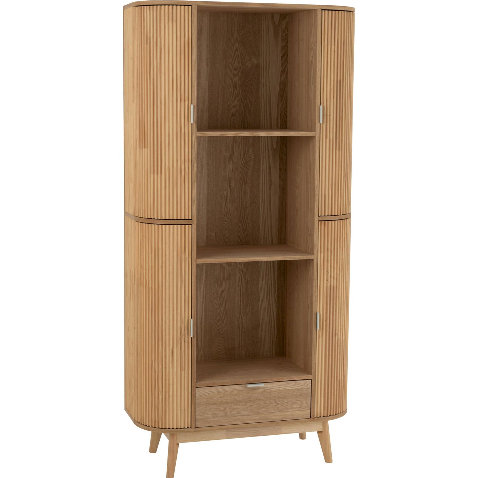 Étagère murale design arrondie en bois, RECOLLECTION