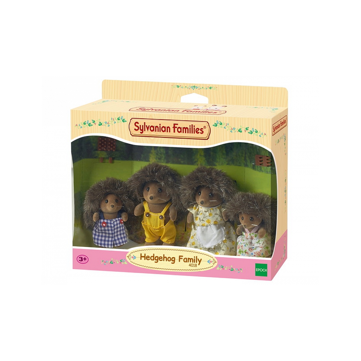4018   Famille Herisson, SYLVANIAN FAMILIES