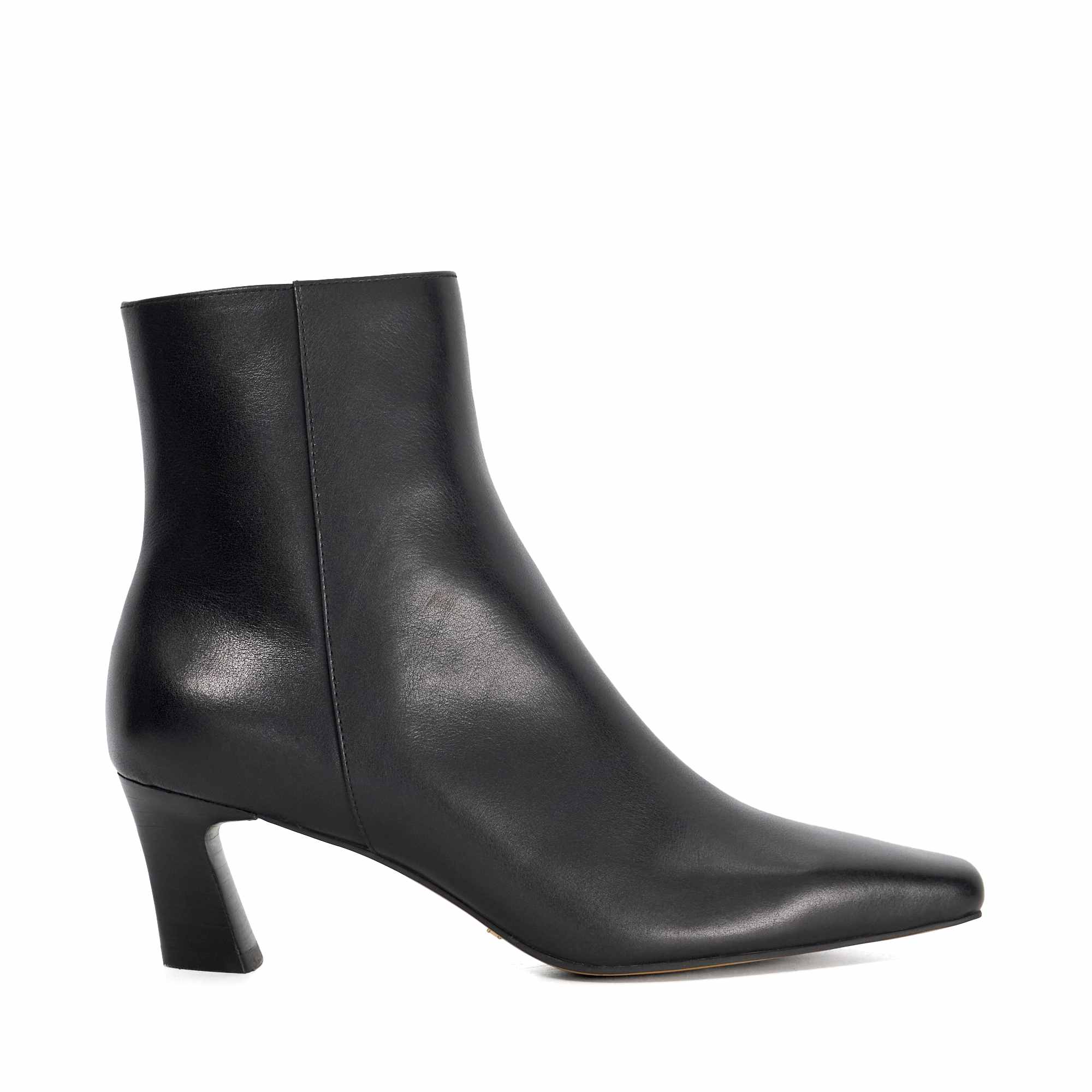Bottines en cuir à talon carré - OVERLY, DUNE LONDON
