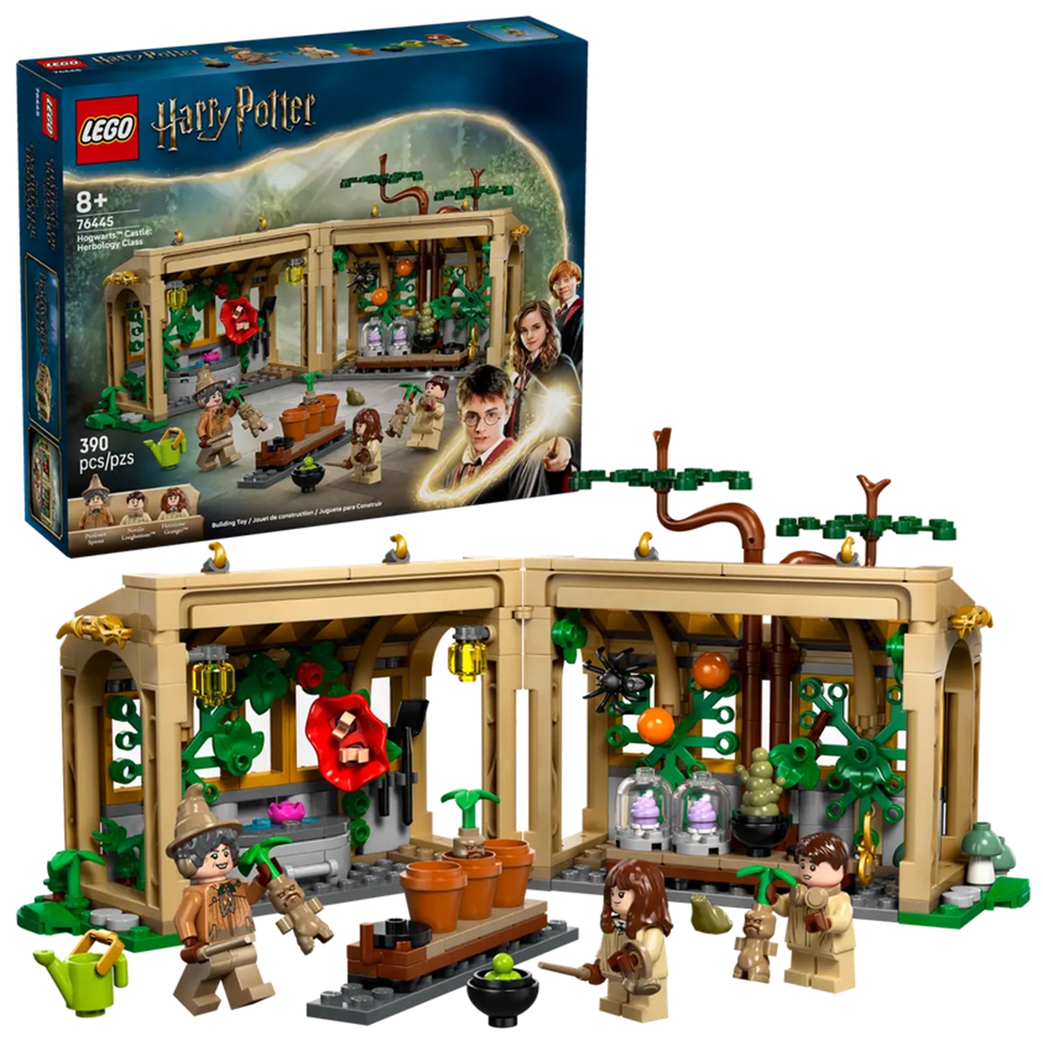 Le château de Poudlard : le cours de botanique, LEGO