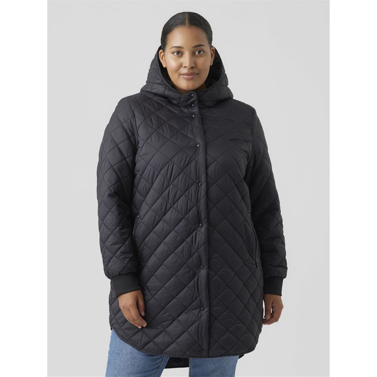 Veste Matelassée Femme Vero Moda VMHAYLE - Style Décontracté, Poches, Fermetures éclair Latérales