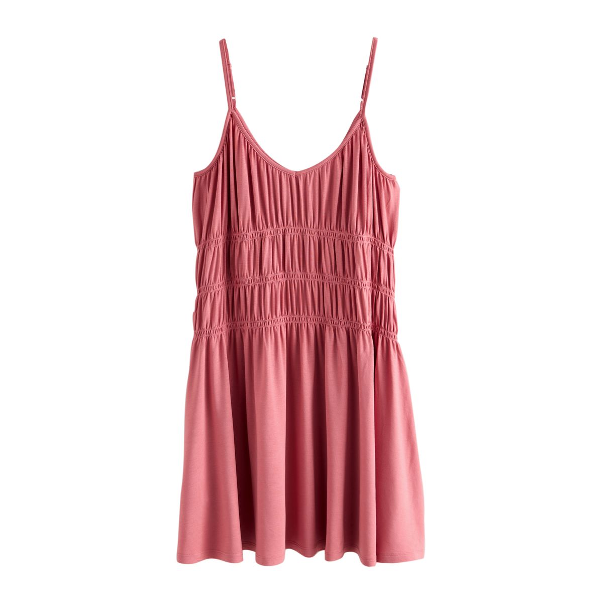 Robe courte froncée en jersey, NEXT