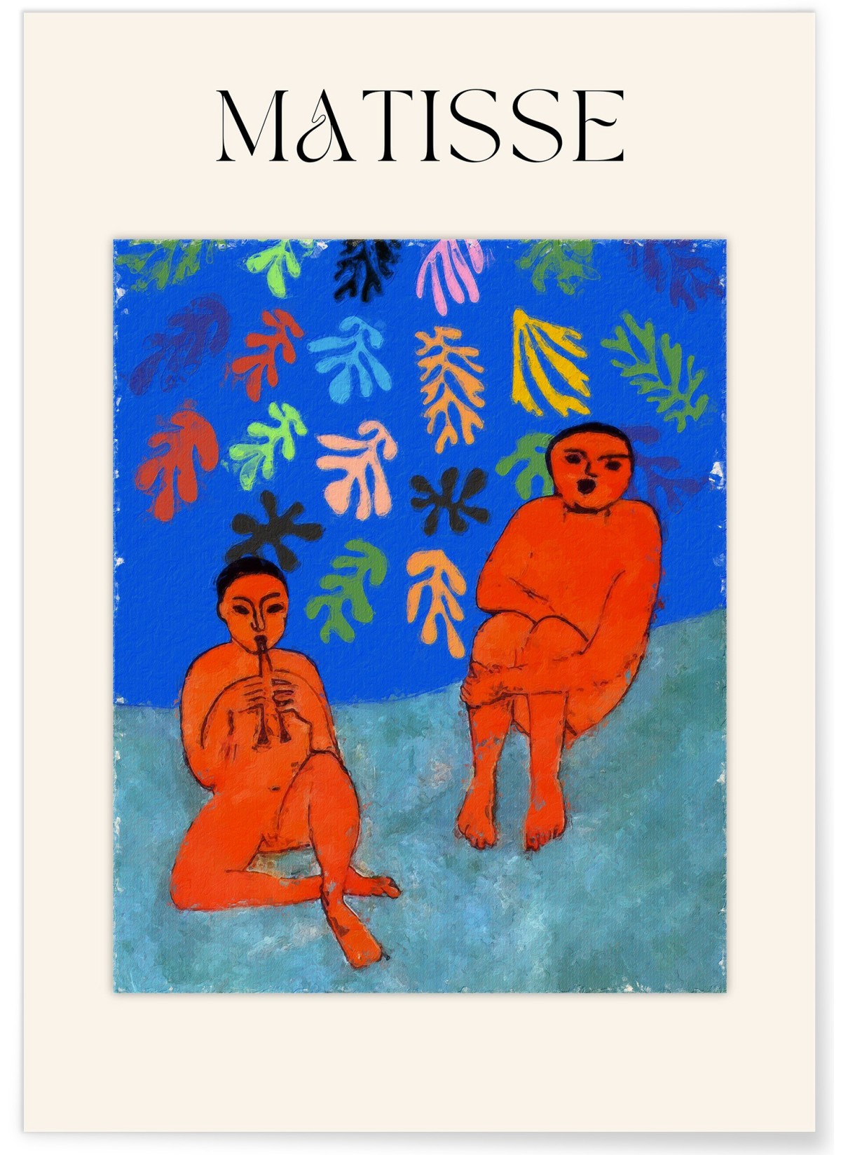 Poster Matisse - Musiciens rouges, L'AFFICHERIE