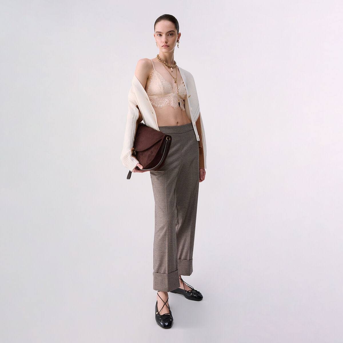 Pantalon en pied-de-poule, LIU JO