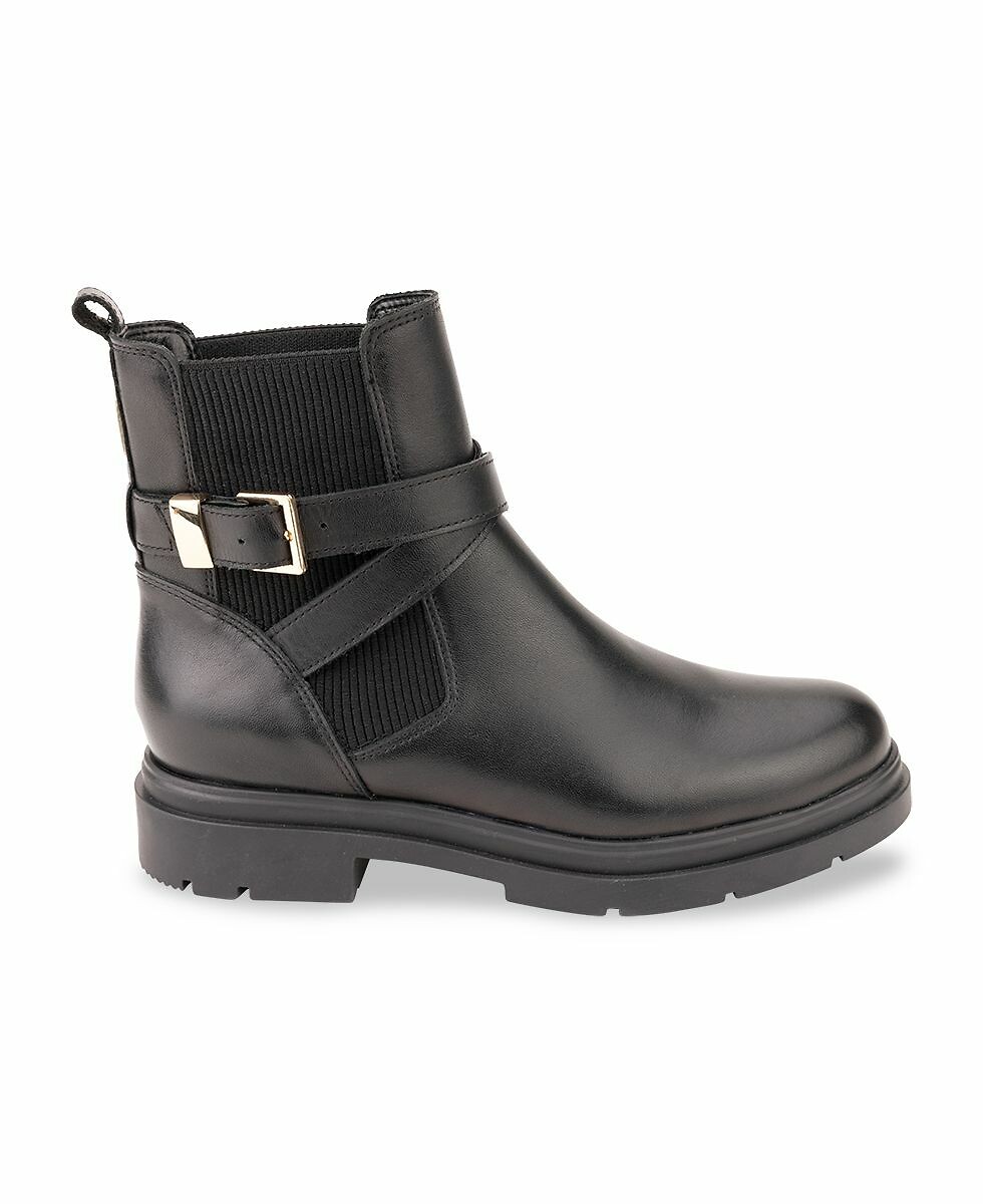 Boots en cuir Simone, LES TROPEZIENNES PAR M.BELARBI