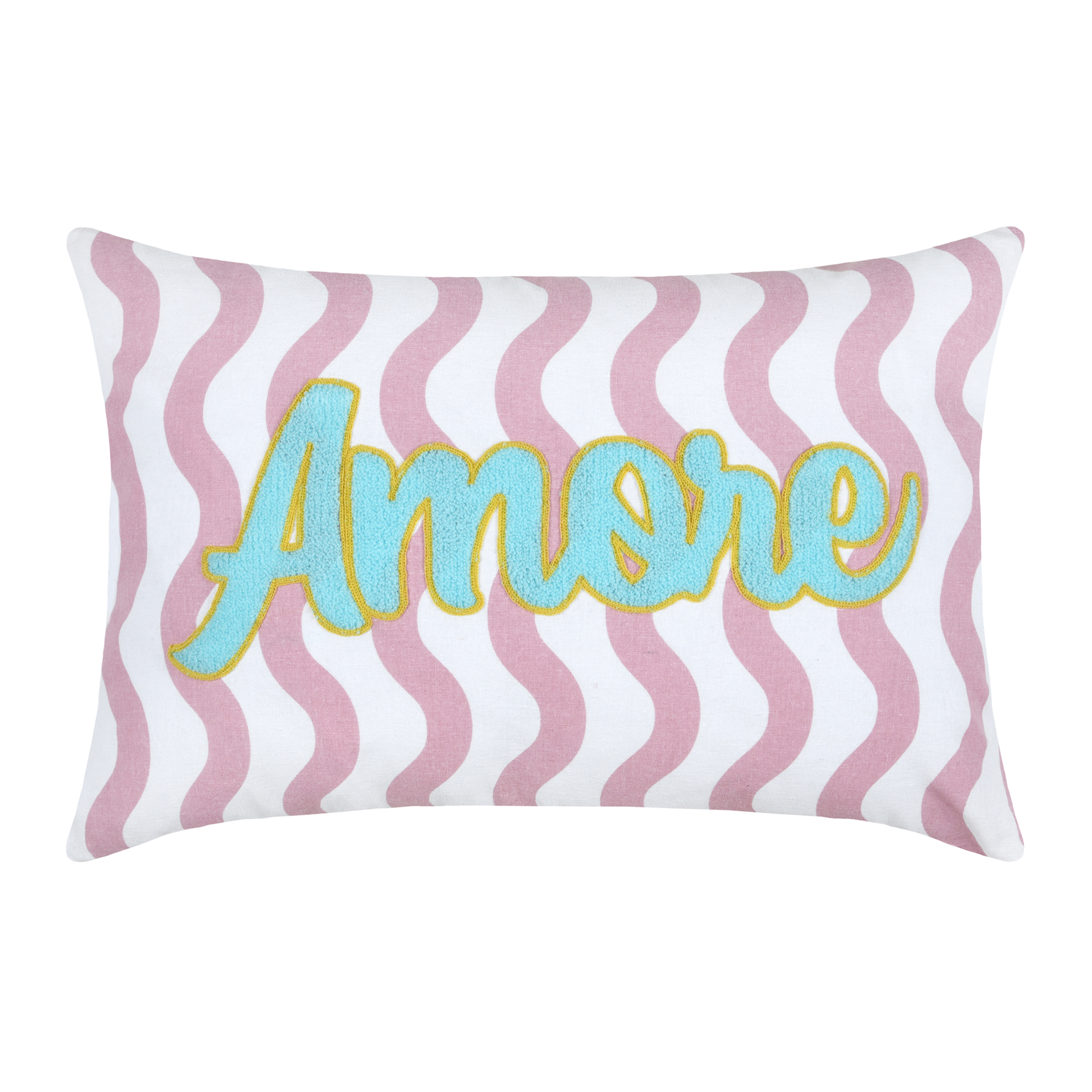 Coussin polycoton AMORE, LOVELY CASA