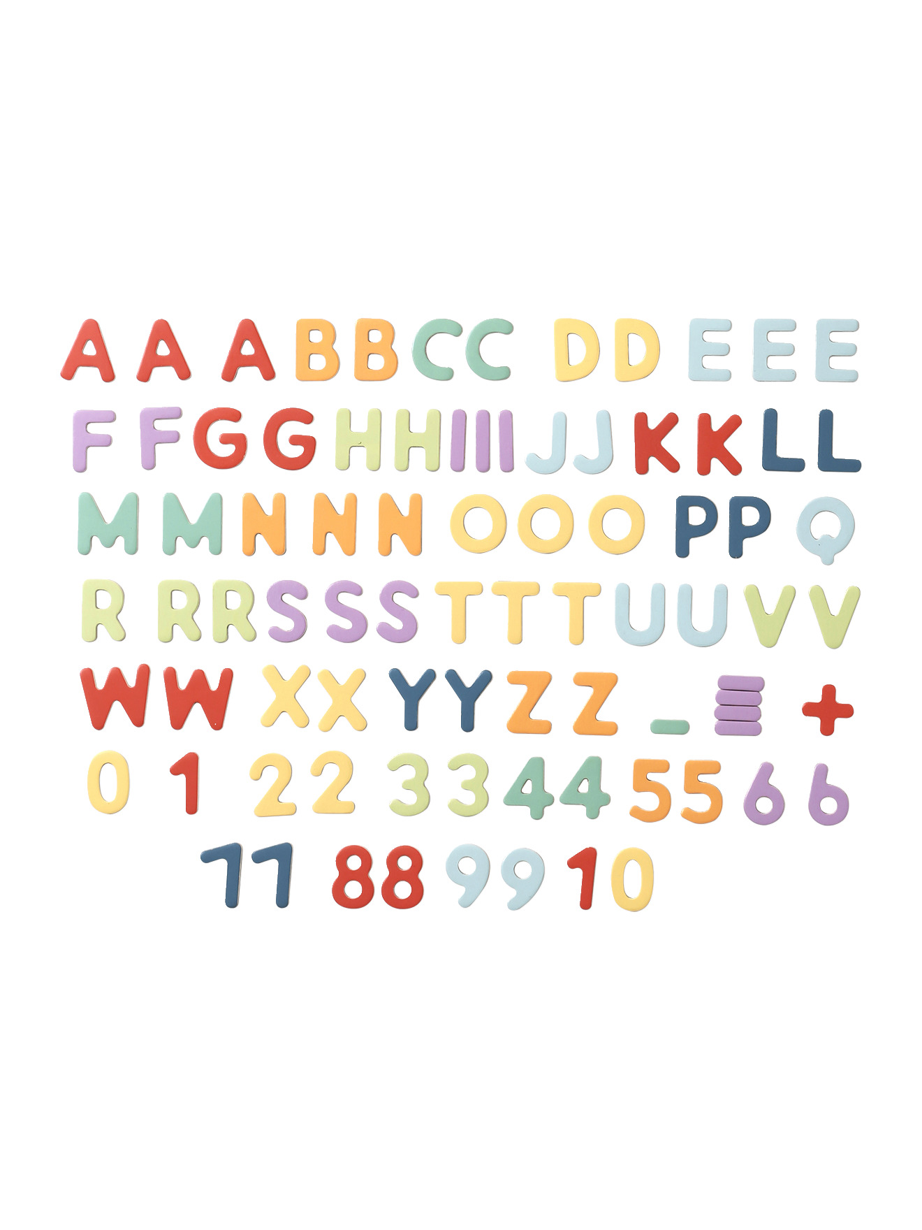 Lettres et chiffres magnétiques en bois FSC®, VERTBAUDET