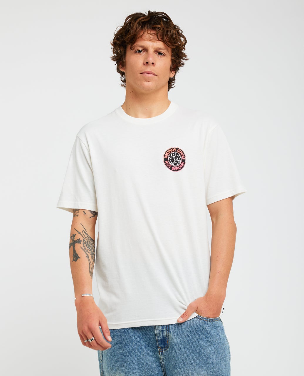 T-shirt Destroy Series, RIP CURL
