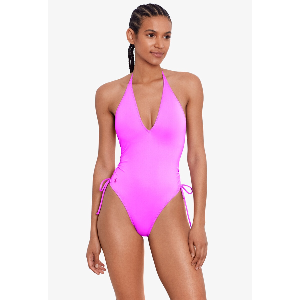 Maillot De Bain 1 Pièce Coques Ampliformes Lavandou Noir Livia - Femme