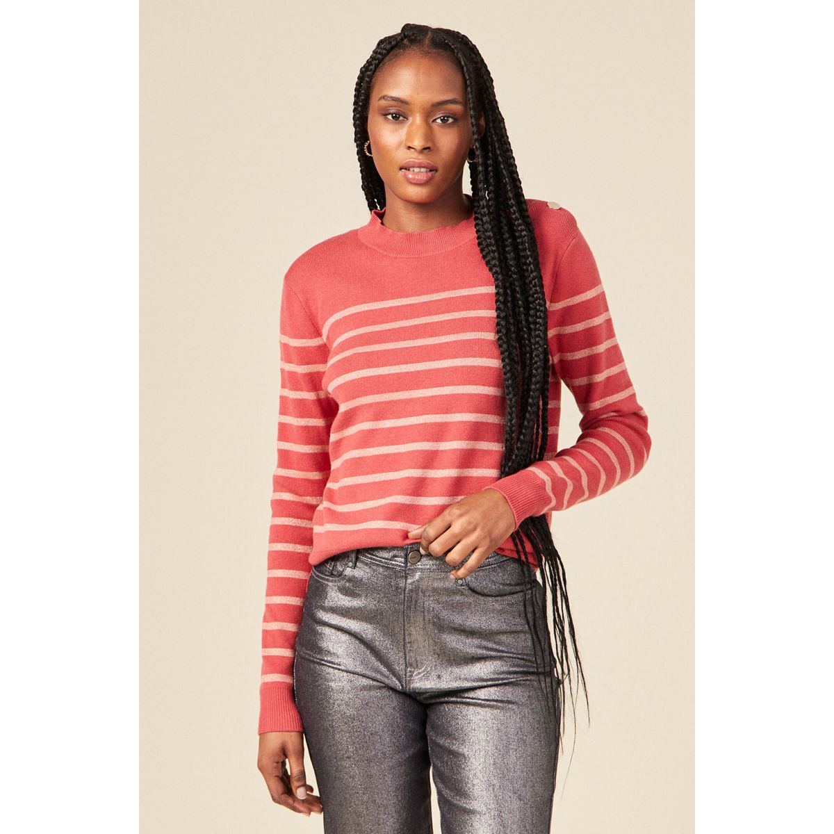 Pull shop rouge bonobo