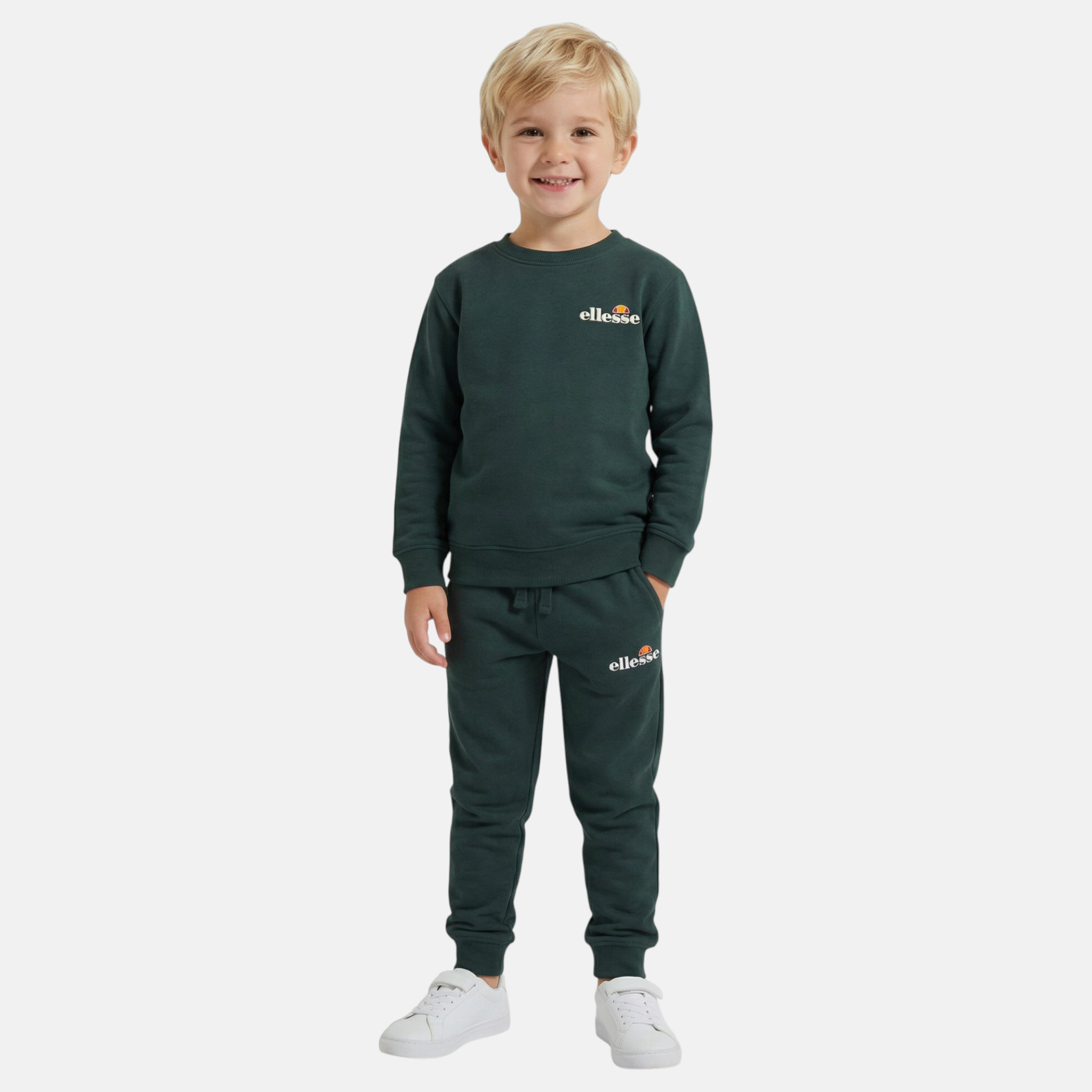 Ensemble sweat col zippé et pantalon de jogging TRAINING, ELLESSE