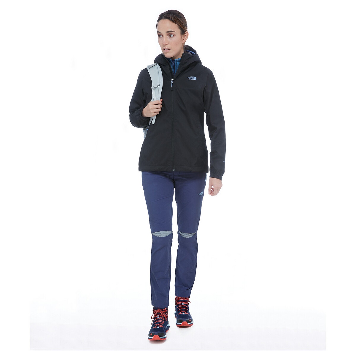Coupe vente quest zipp capuche noir The North Face La Redoute