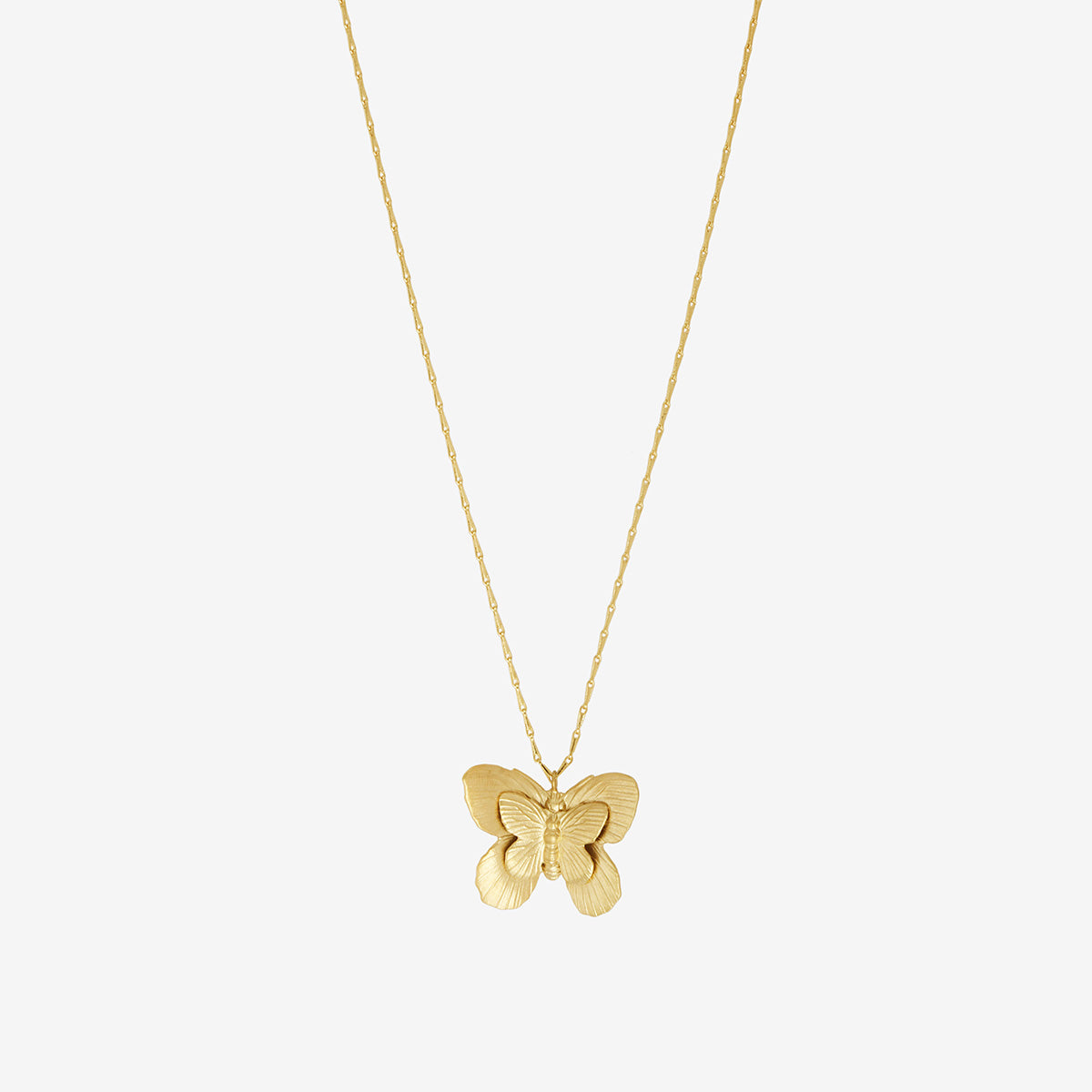 Collier doré grand modèle - butterfly, CAROLINE NAJMAN