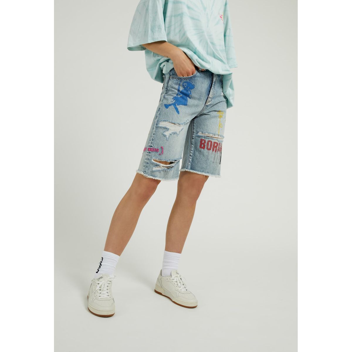 Short guess best sale jeans pour femme