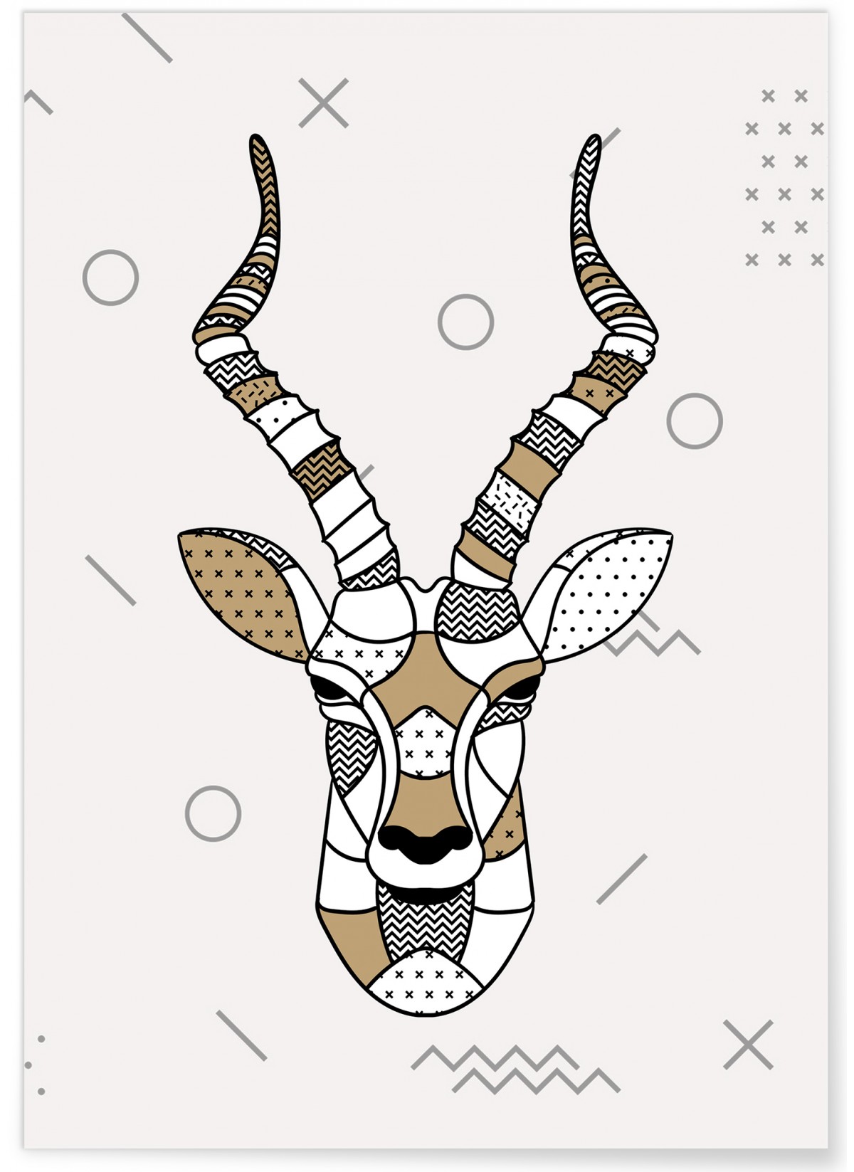 Poster Antilope scandinave, L'AFFICHERIE
