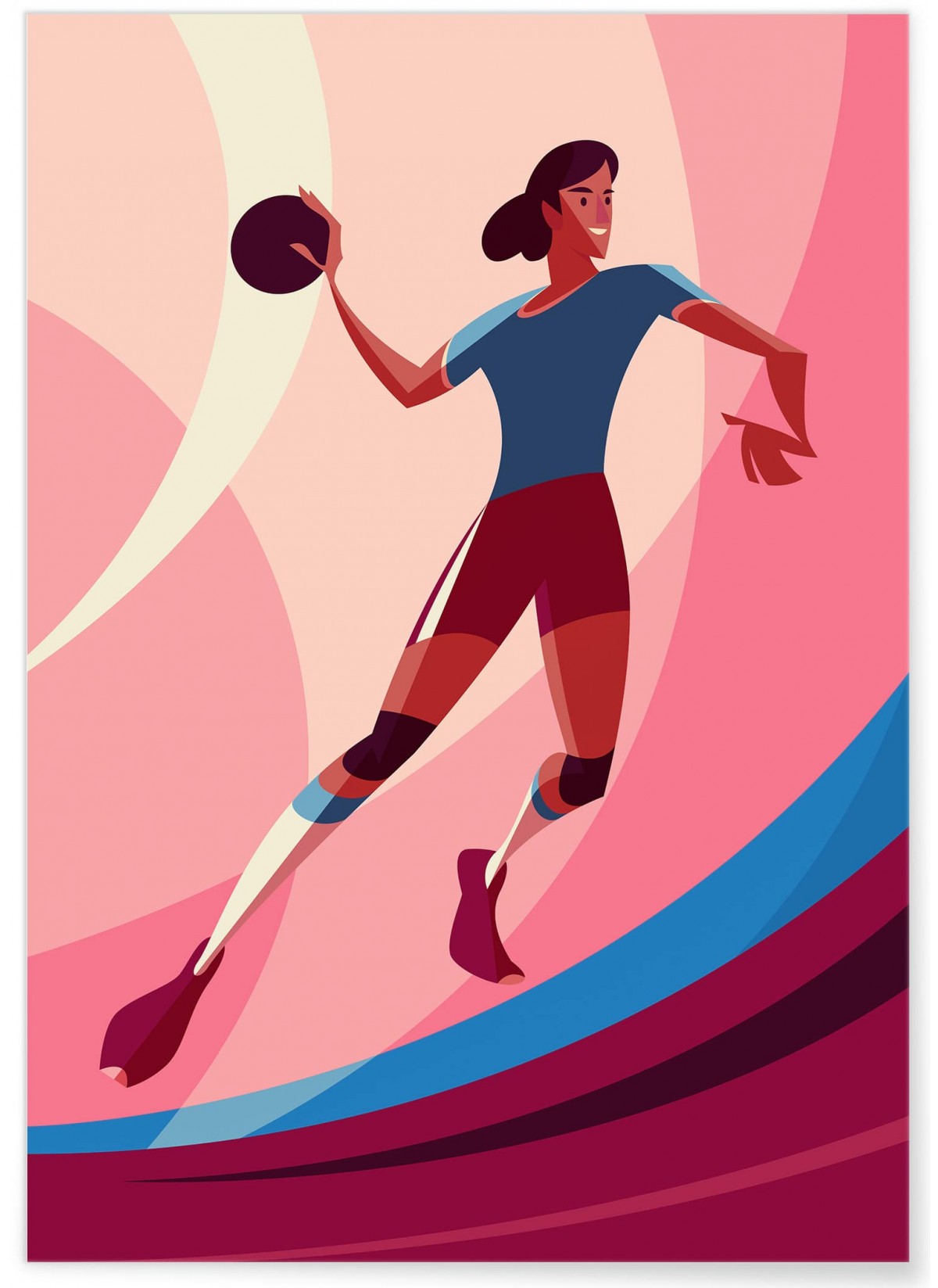 Affiche Handball, L'AFFICHERIE