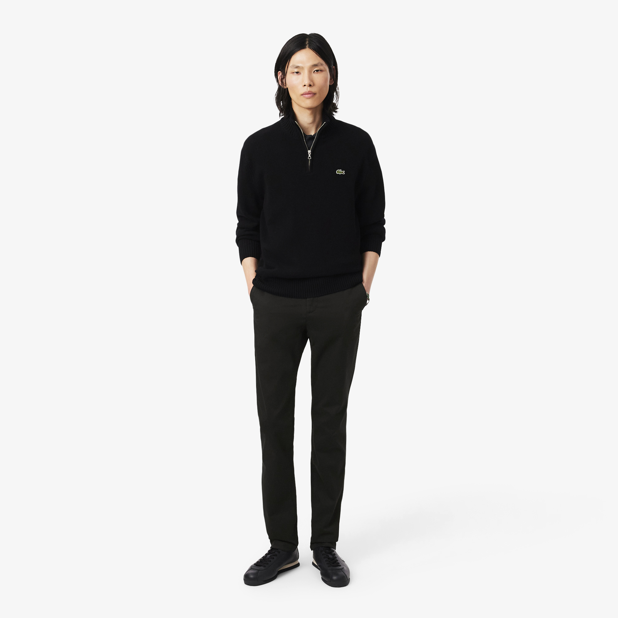 Chino twill stretch slim fit, LACOSTE