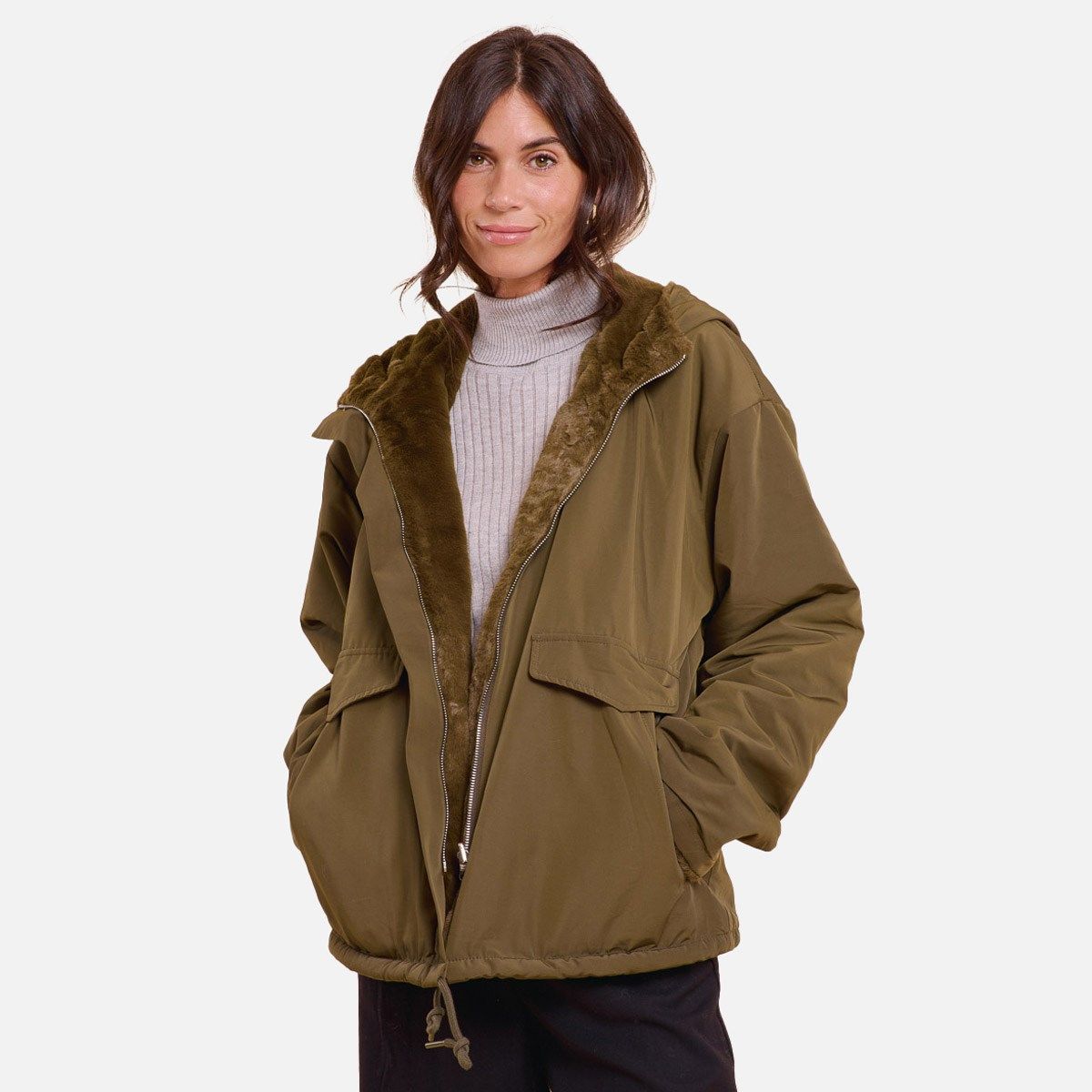 Manteau avec discount doudoune integree femme