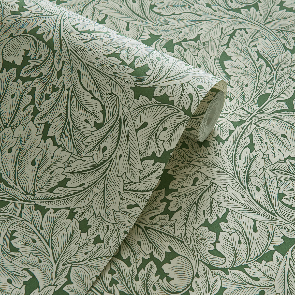 Acanthus Sage Wallpaper, WILLIAM MORRIS BY CLARKE & CLARKE
