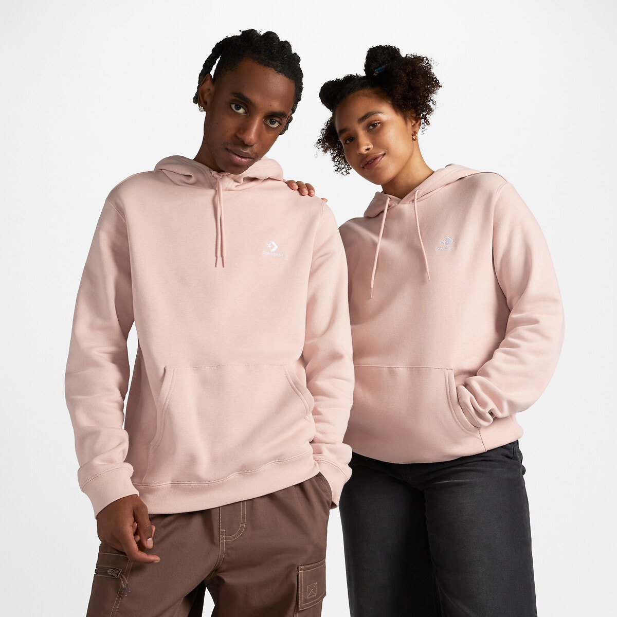 Sweat converse rose La Redoute