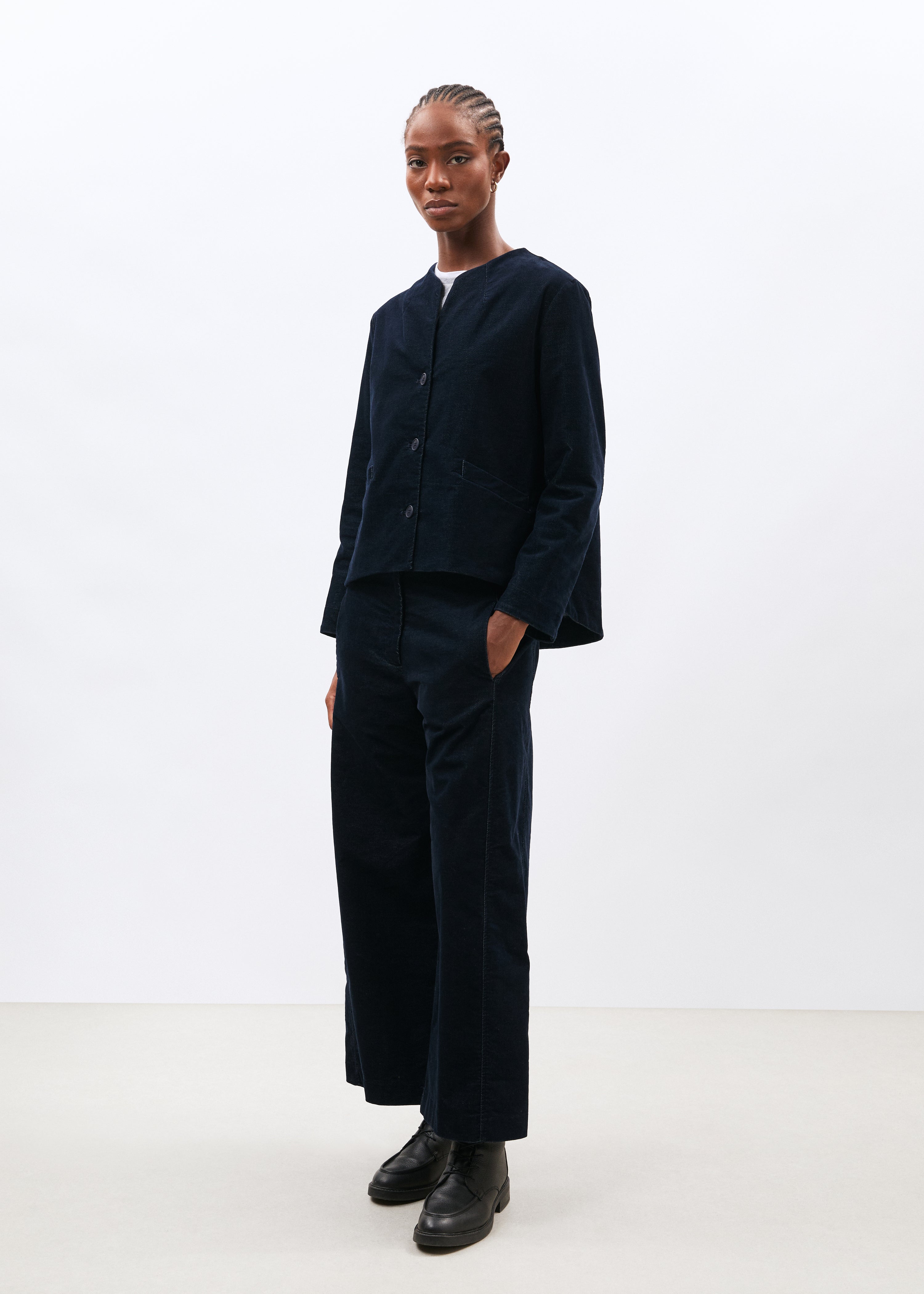 Veste courte en velours, HUMILITY