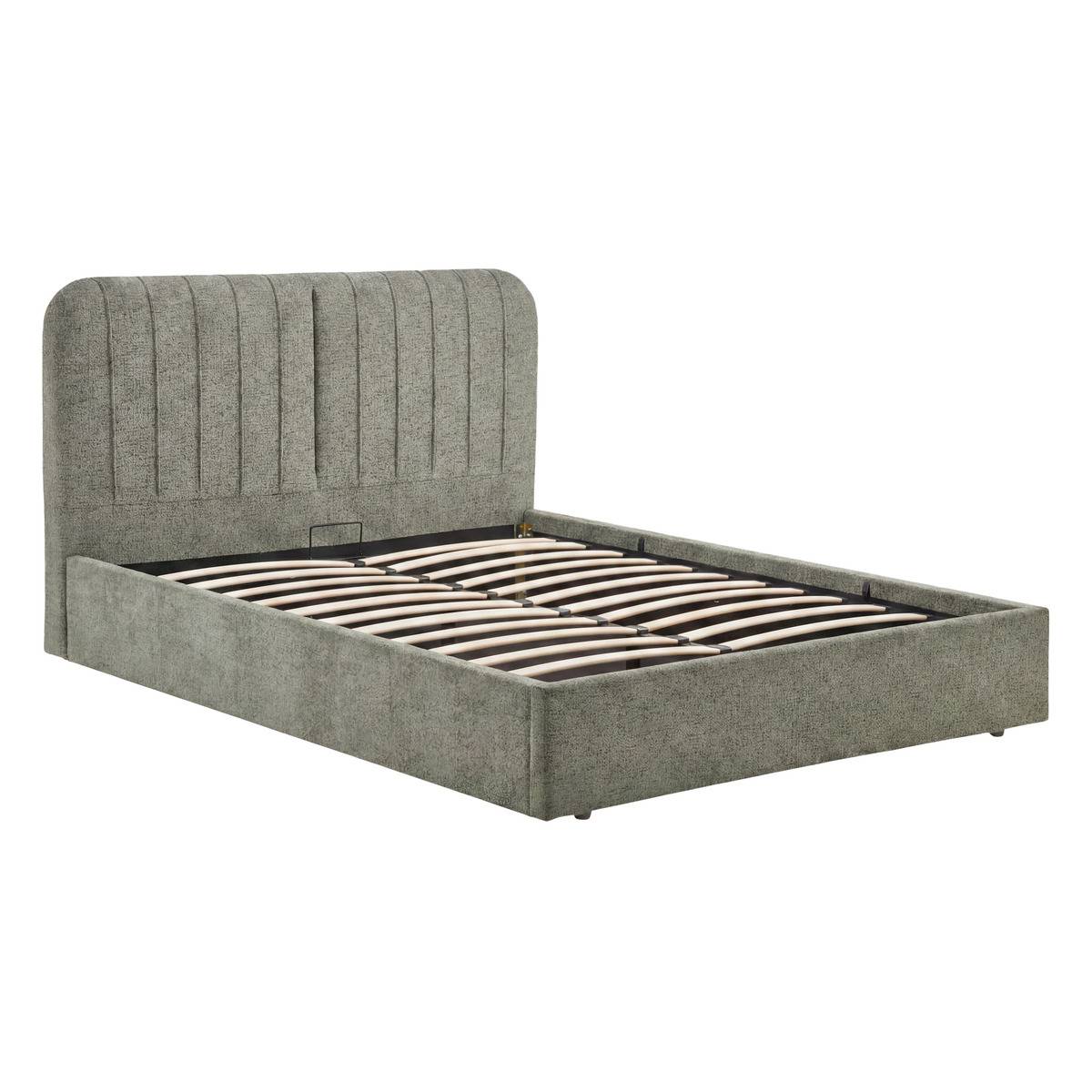 Lit coffre rectangulaire avec rangement CALA, ATMOSPHERA