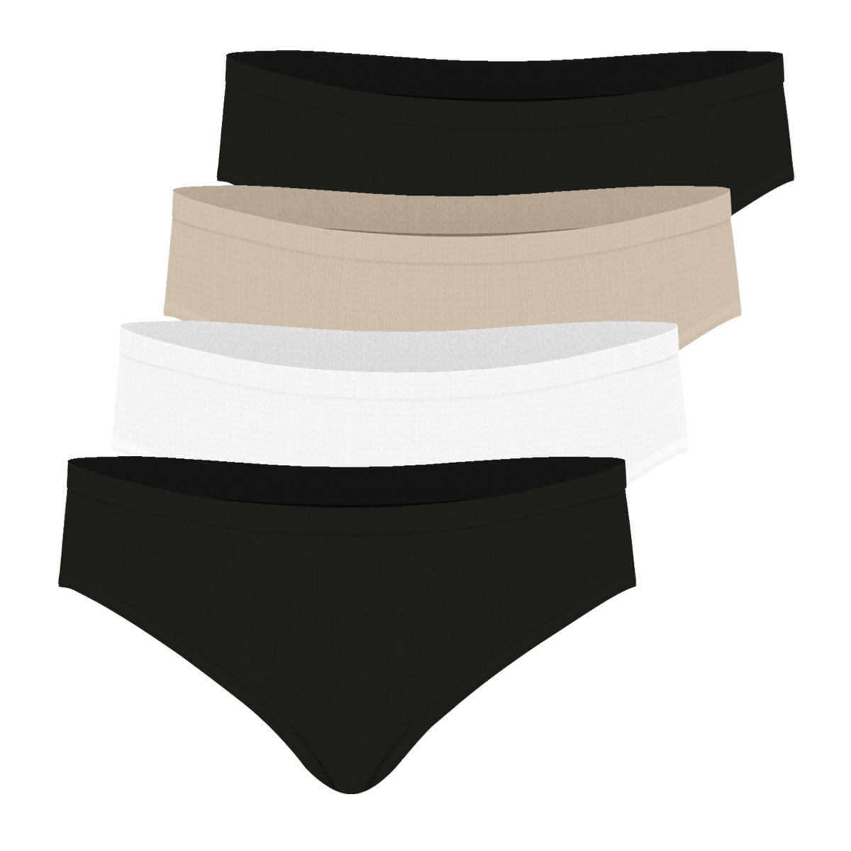 Culottes, lot de 4, ECOPACK BASIC, ATHENA