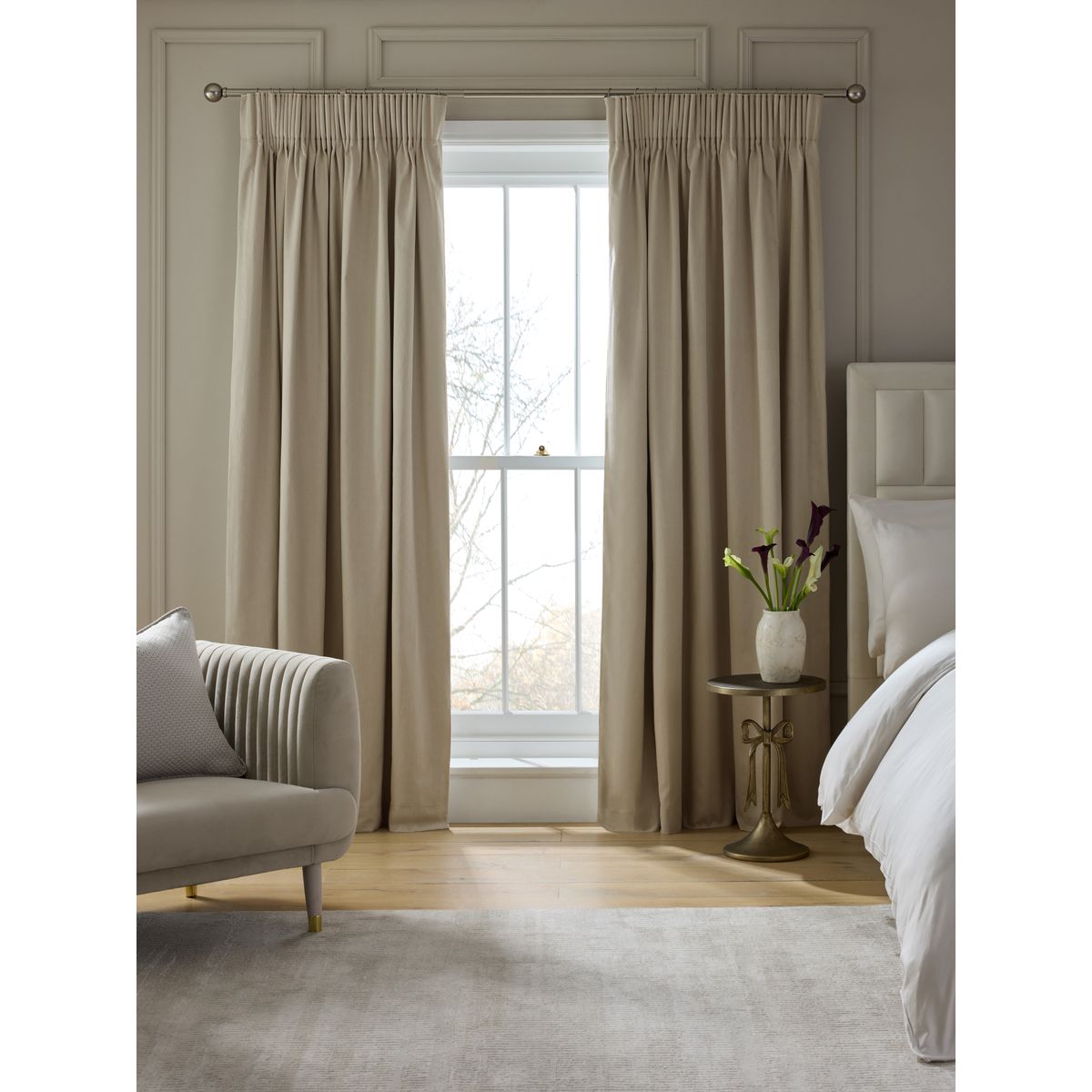 Rideaux occultants/isolants en satin premium, NEXT