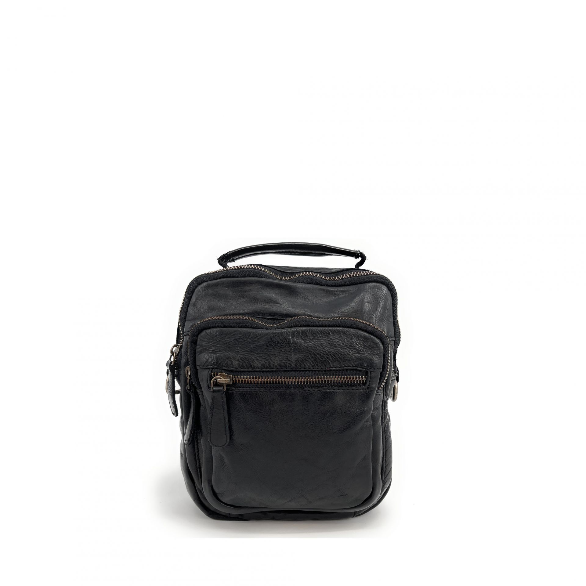 Sacoche en cuir vintage italien MISTER FRED, OH MY BAG