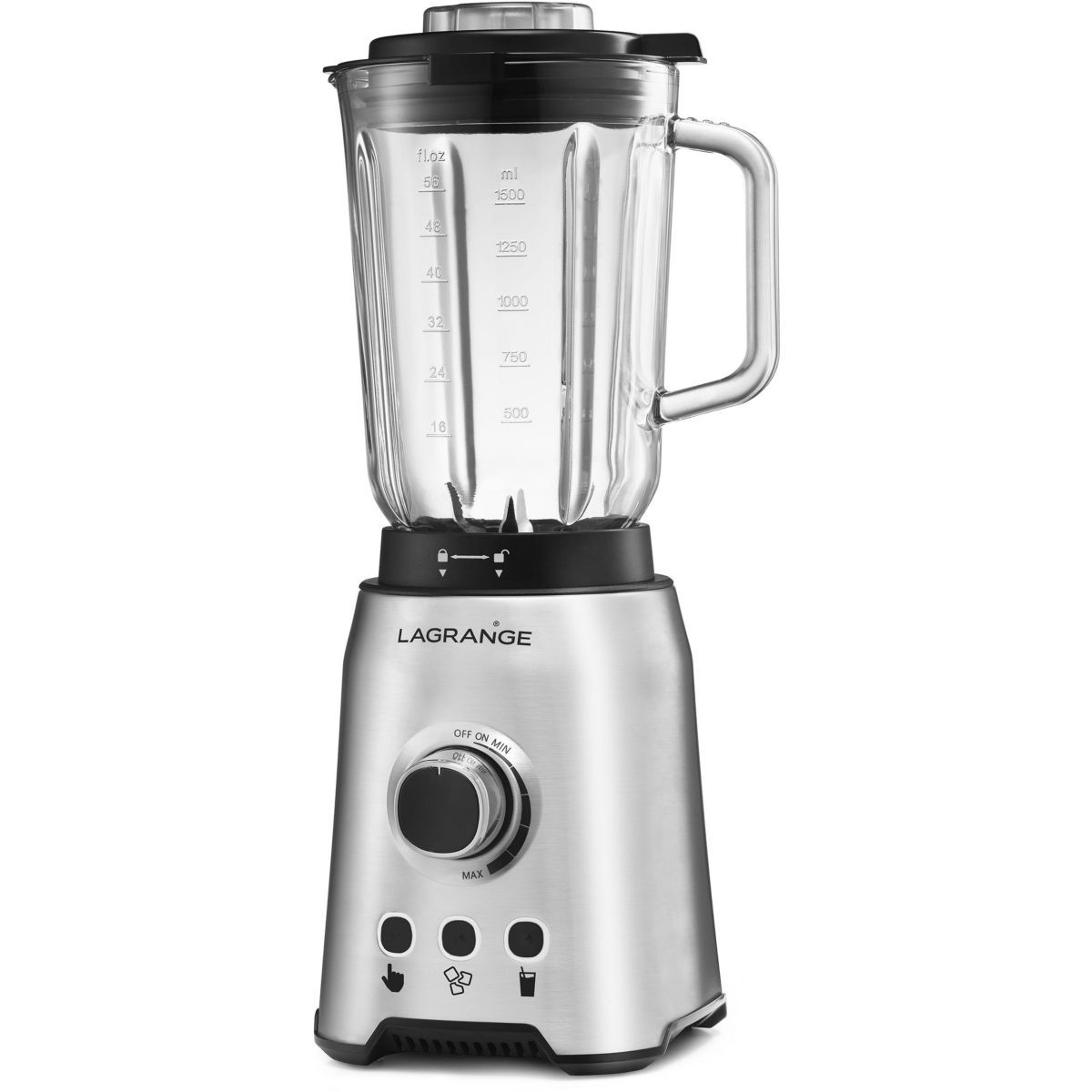 Blender Lagrange Blender + Moulin à Grains Et Céréales Blender + moulin à grain 609010 argent Lagrange | La Redoute