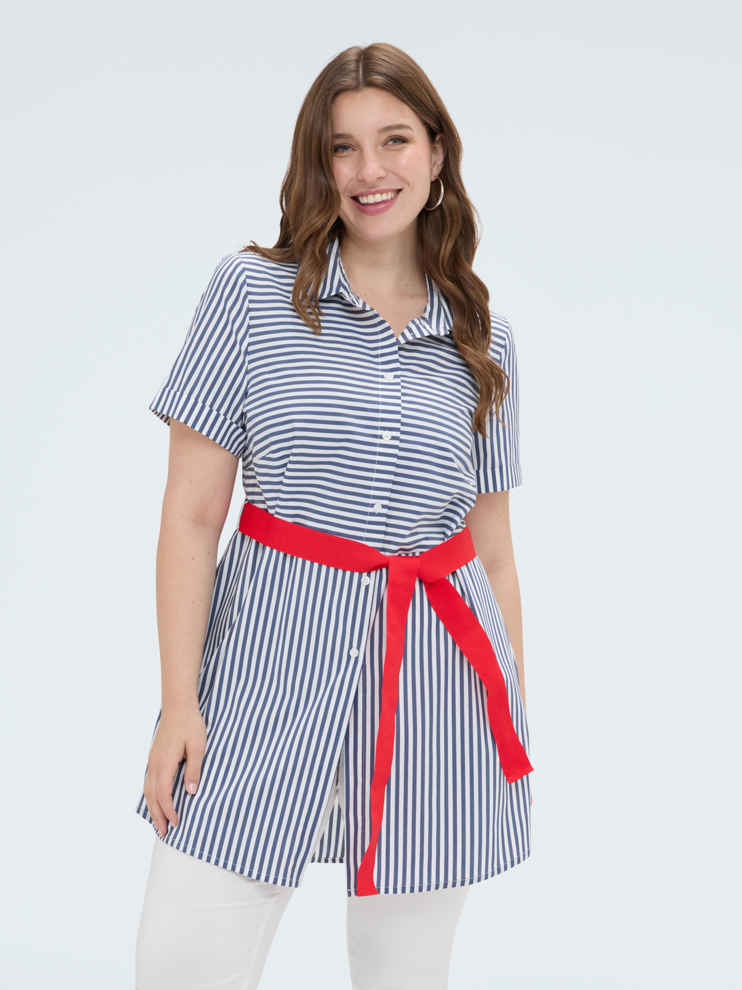 Chemise rayée, FIORELLA RUBINO