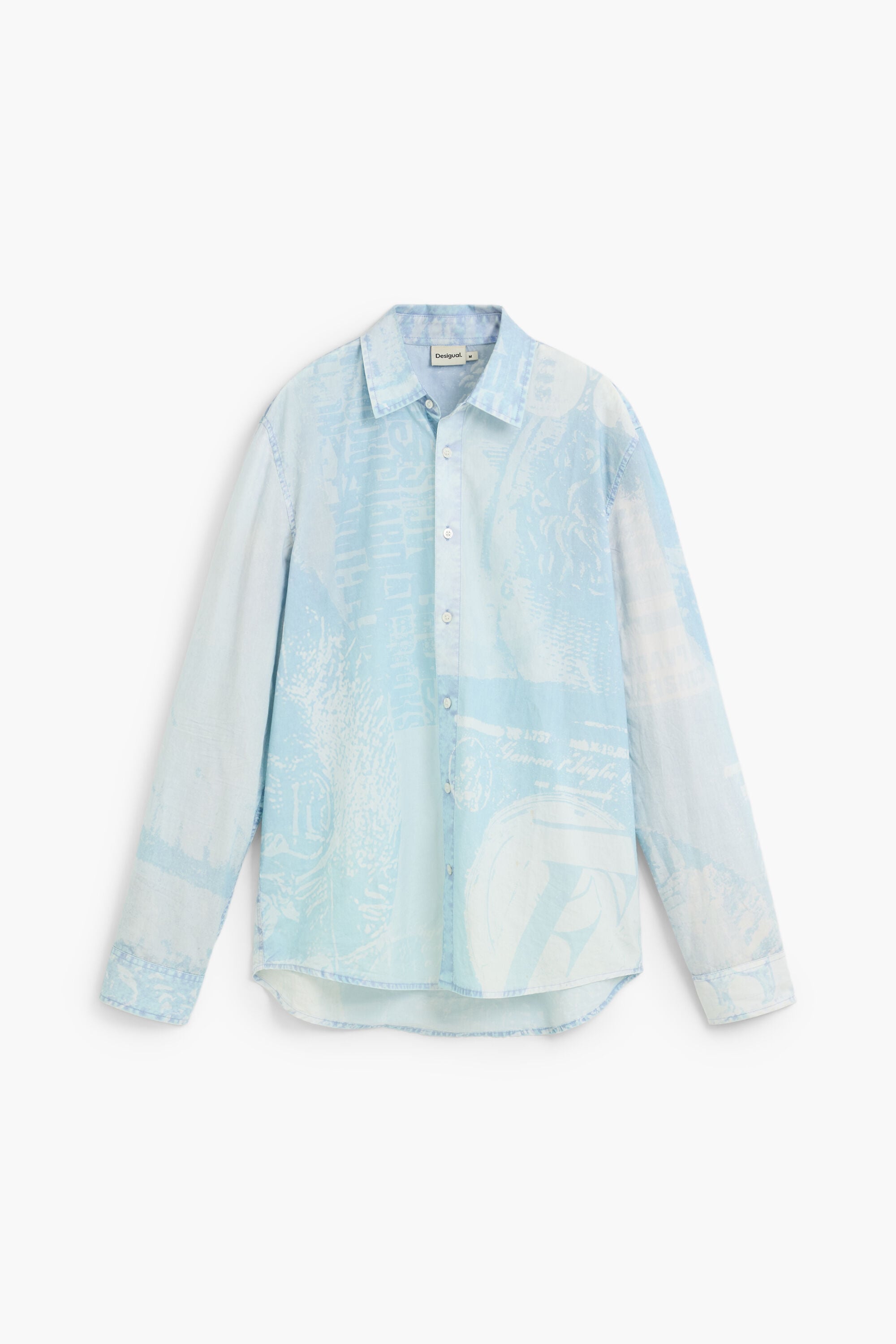 chemise à manches longues imprimée, DESIGUAL