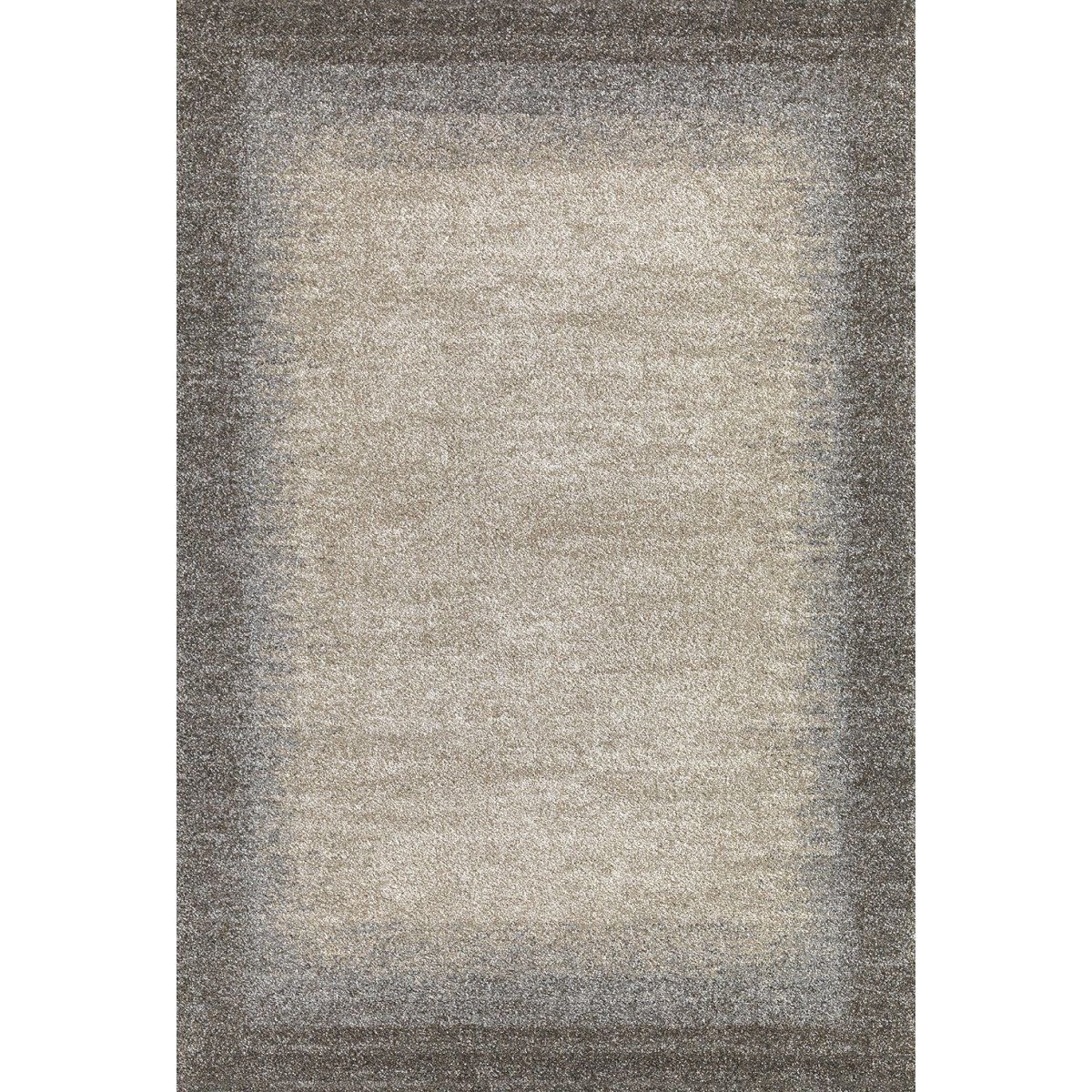 tapis beige et marron contemporain tandoor