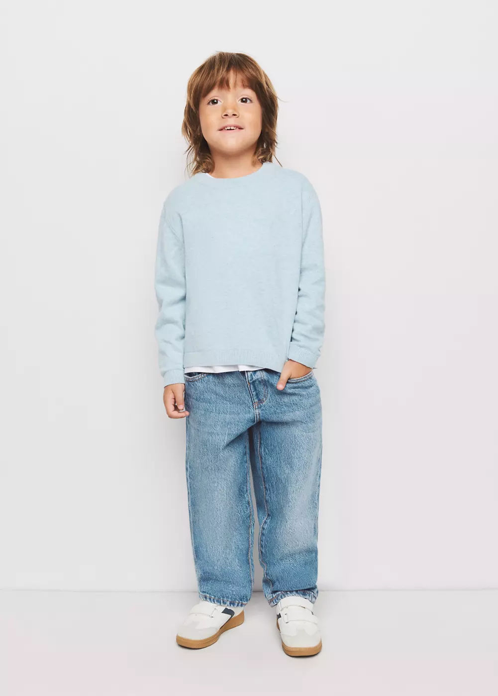 Jean paperbag coton, MANGO BABY
