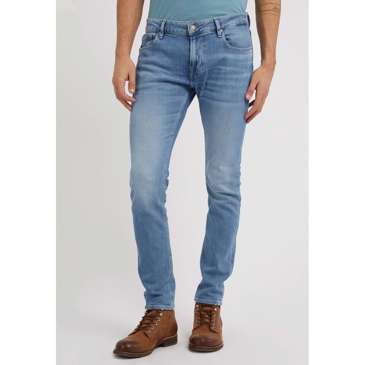 Jean bleu ciel homme deals