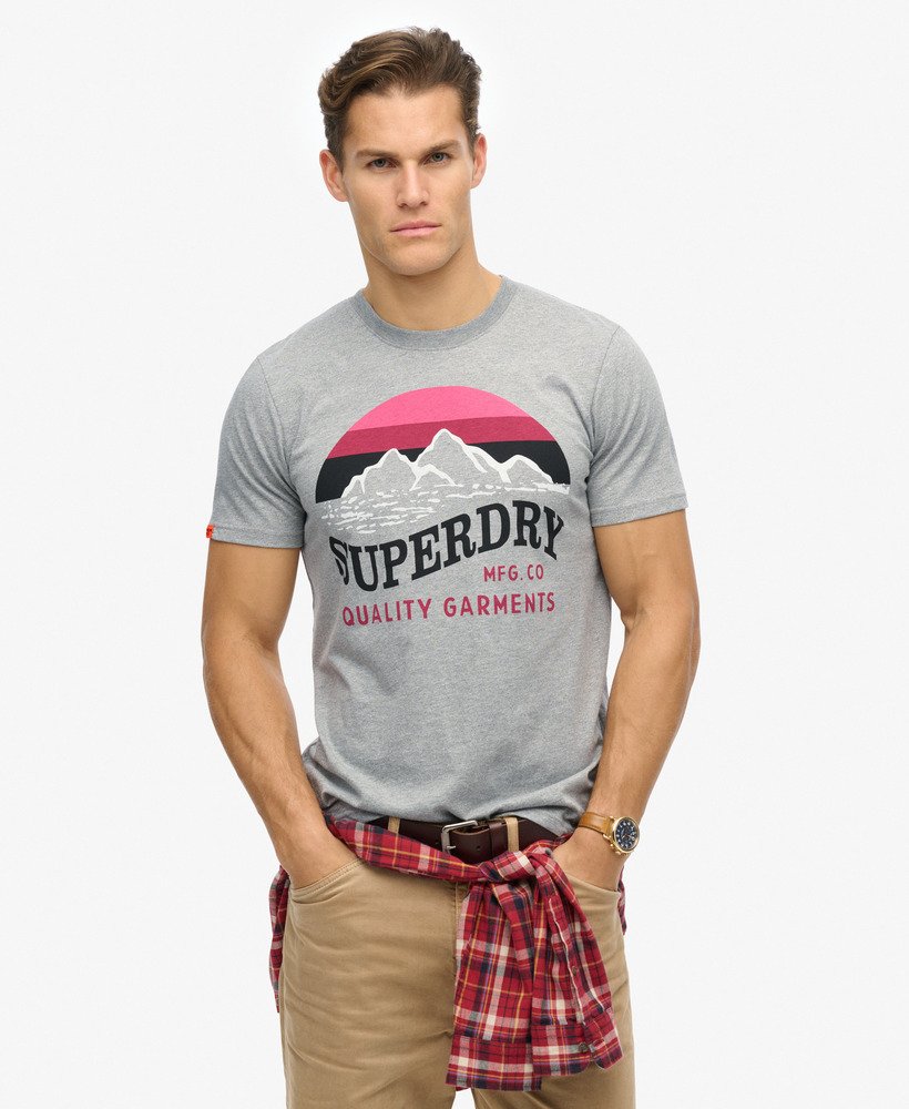 T-shirt décontracté classique Great Outdoors, SUPERDRY